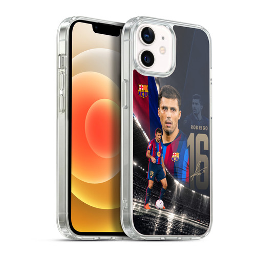 FC Barcelona 2026/27 First Team Rodri Soft Gel Case for Apple iPhone 12 / iPhone 12 Pro & MagSafe