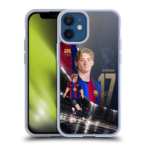 FC Barcelona 2026/27 First Team Anthony Gordon Soft Gel Case for Apple iPhone 12 Mini & MagSafe