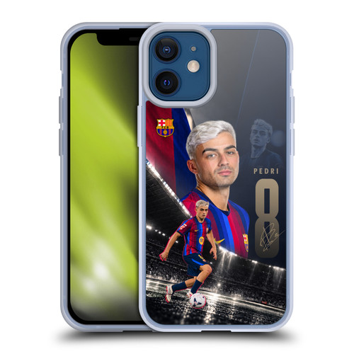 FC Barcelona 2026/27 First Team Pedri Soft Gel Case for Apple iPhone 12 Mini & MagSafe