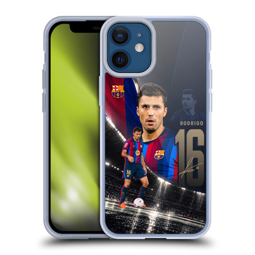 FC Barcelona 2026/27 First Team Rodri Soft Gel Case for Apple iPhone 12 Mini & MagSafe
