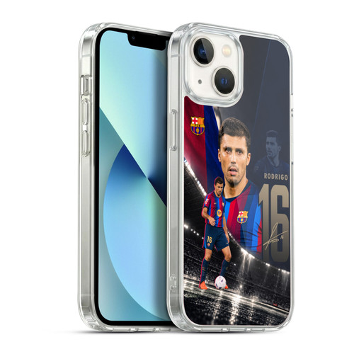 FC Barcelona 2026/27 First Team Rodri Soft Gel Case for Apple iPhone 13