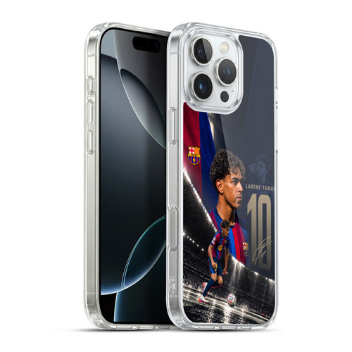 FC Barcelona 2026/27 First Team Lamine Yamal Soft Gel Case for Apple iPhone 16 Pro Max & MagSafe