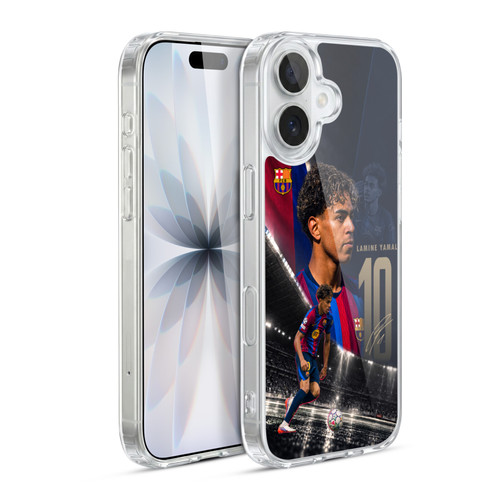 FC Barcelona 2026/27 First Team Lamine Yamal Soft Gel Case for Apple iPhone 17