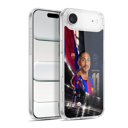 FC Barcelona 2026/27 First Team Raphinha Soft Gel Case for Apple iPhone 17 Air