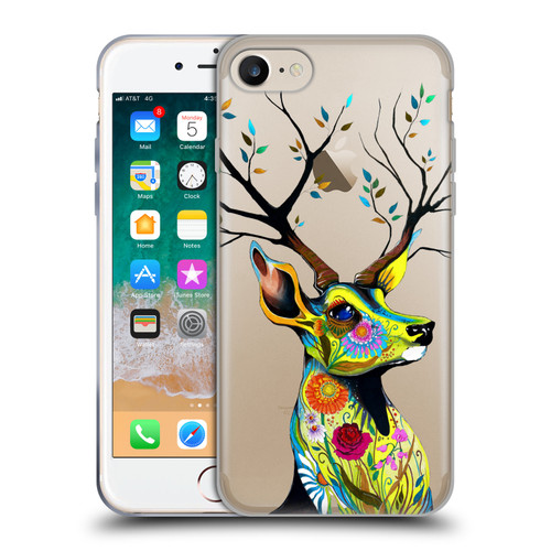 Pixie Cold Animals King Of The Forest Soft Gel Case for Apple iPhone 7 / 8 / SE 2020 & 2022