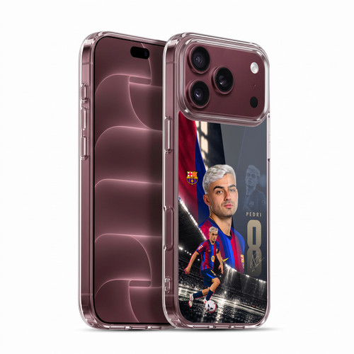 FC Barcelona 2026/27 First Team Pedri Soft Gel Case for Apple iPhone 18 Pro Max