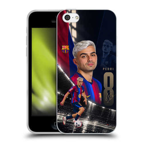 FC Barcelona 2026/27 First Team Pedri Soft Gel Case for Apple iPhone 5c