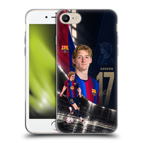 FC Barcelona 2026/27 First Team Anthony Gordon Soft Gel Case for Apple iPhone 7 / 8 / SE 2020 & 2022 & MagSafe