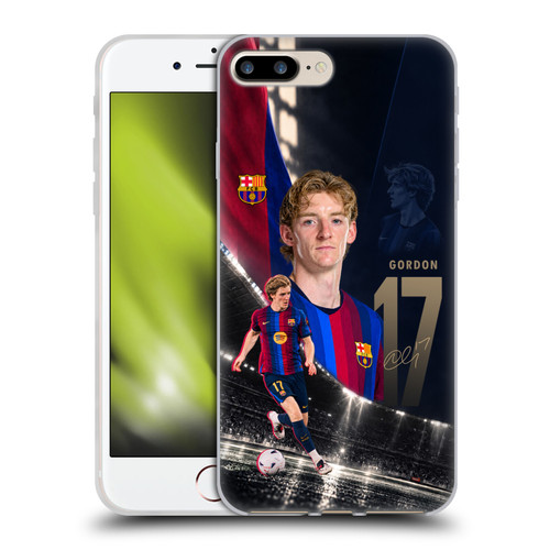 FC Barcelona 2026/27 First Team Anthony Gordon Soft Gel Case for Apple iPhone 7 Plus / 8 Plus & MagSafe