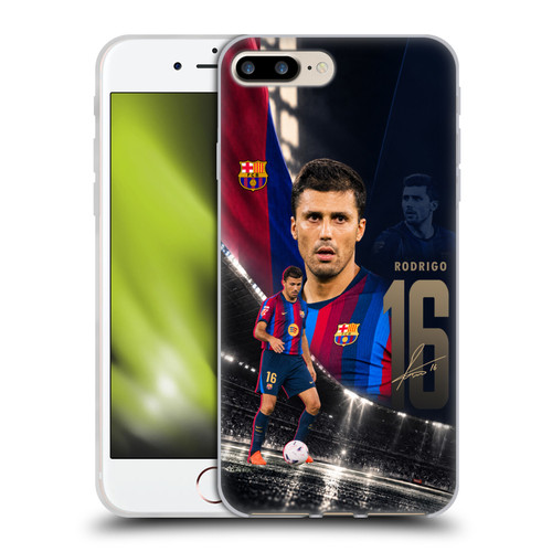 FC Barcelona 2026/27 First Team Rodri Soft Gel Case for Apple iPhone 7 Plus / 8 Plus & MagSafe