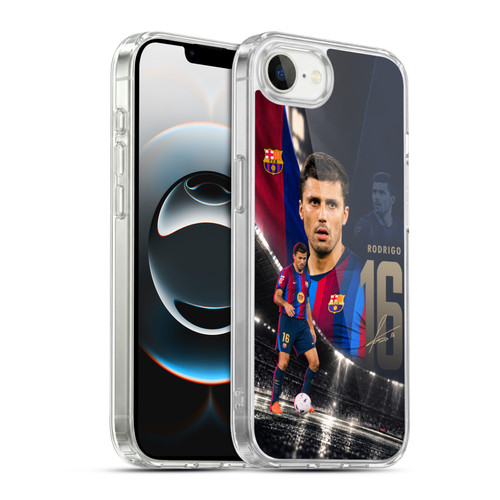 FC Barcelona 2026/27 First Team Rodri Soft Gel Case for Apple iPhone 16e / Apple iPhone 17e & MagSafe