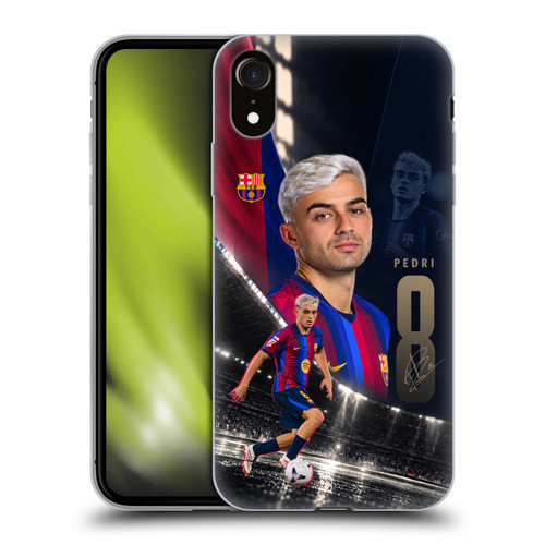 FC Barcelona 2026/27 First Team Pedri Soft Gel Case for Apple iPhone XR