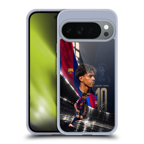 FC Barcelona 2026/27 First Team Lamine Yamal Soft Gel Case for Google Pixel 10