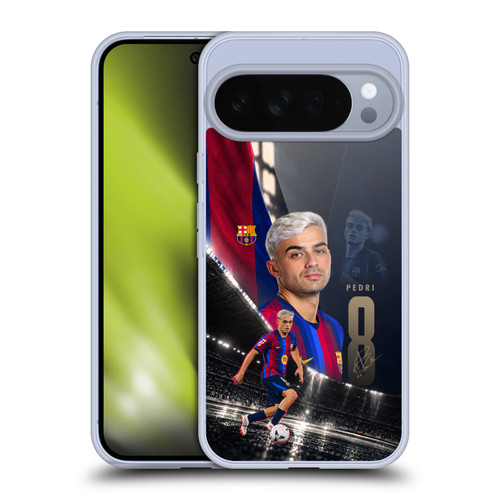 FC Barcelona 2026/27 First Team Pedri Soft Gel Case for Google Pixel 10 Pro XL
