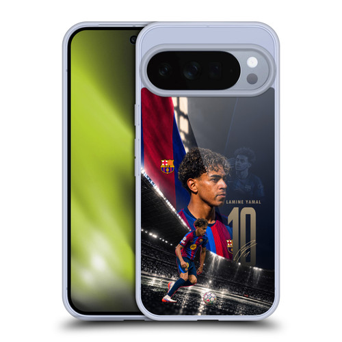 FC Barcelona 2026/27 First Team Lamine Yamal Soft Gel Case for Google Pixel 10 Pro XL