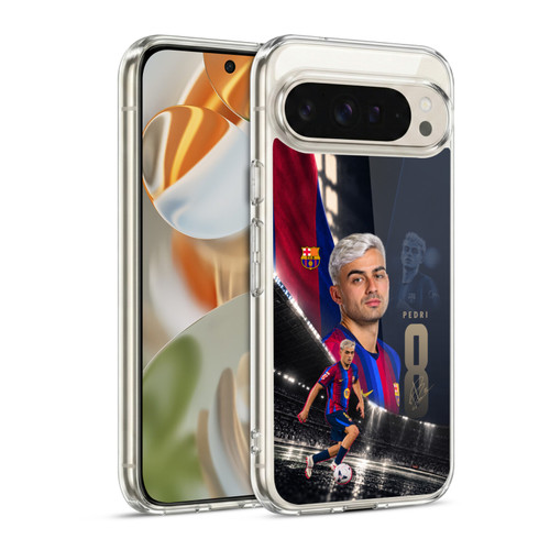 FC Barcelona 2026/27 First Team Pedri Soft Gel Case for Google Pixel 9 / Pixel 9 Pro