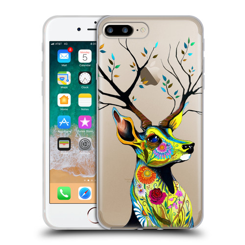 Pixie Cold Animals King Of The Forest Soft Gel Case for Apple iPhone 7 Plus / iPhone 8 Plus