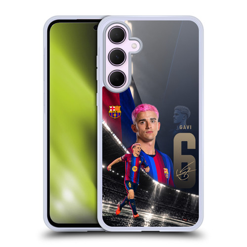 FC Barcelona 2026/27 First Team Gavi Soft Gel Case for Samsung Galaxy A35 5G