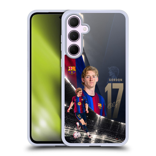 FC Barcelona 2026/27 First Team Anthony Gordon Soft Gel Case for Samsung Galaxy A35 5G