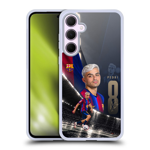 FC Barcelona 2026/27 First Team Pedri Soft Gel Case for Samsung Galaxy A35 5G