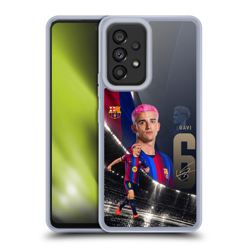 FC Barcelona 2026/27 First Team Gavi Soft Gel Case for Samsung Galaxy A53 5G (2022)