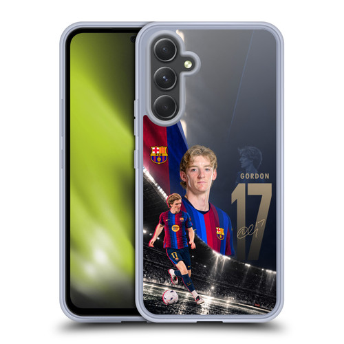 FC Barcelona 2026/27 First Team Anthony Gordon Soft Gel Case for Samsung Galaxy A54 5G