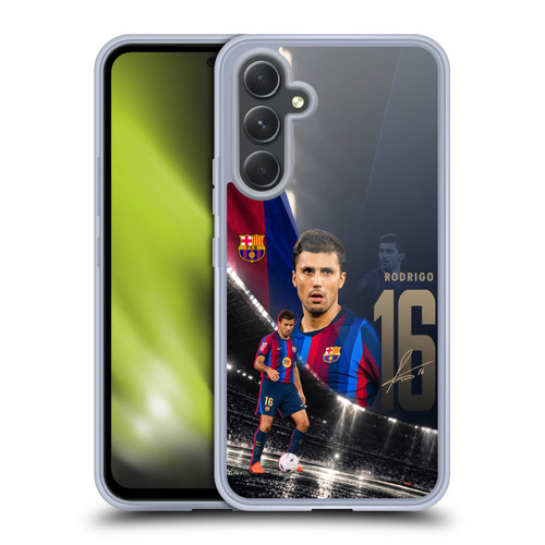 FC Barcelona 2026/27 First Team Rodri Soft Gel Case for Samsung Galaxy A54 5G