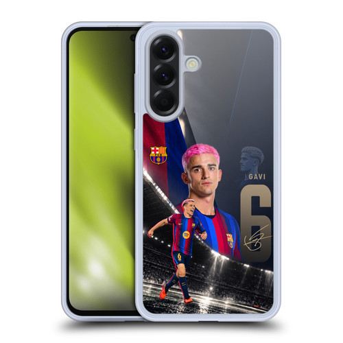 FC Barcelona 2026/27 First Team Gavi Soft Gel Case for Samsung Galaxy A56 5G