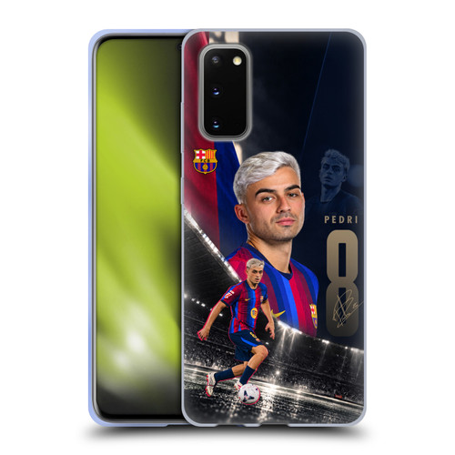 FC Barcelona 2026/27 First Team Pedri Soft Gel Case for Samsung Galaxy S20 / S20 5G