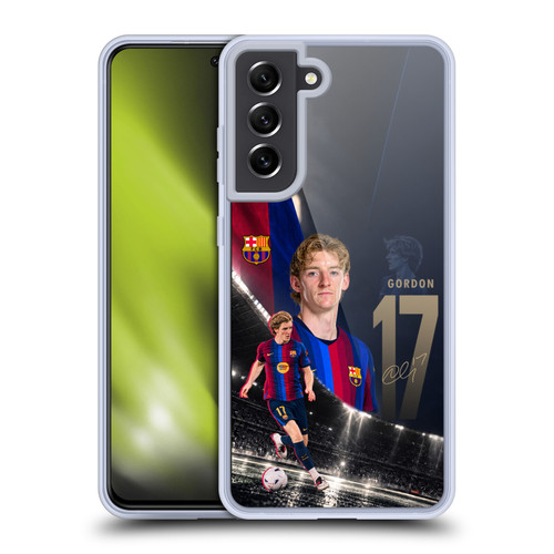 FC Barcelona 2026/27 First Team Anthony Gordon Soft Gel Case for Samsung Galaxy S21 FE 5G & MagSafe