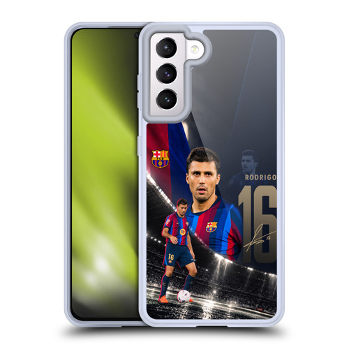 FC Barcelona 2026/27 First Team Rodri Soft Gel Case for Samsung Galaxy S21 5G & MagSafe