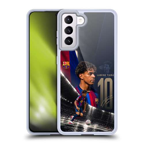 FC Barcelona 2026/27 First Team Lamine Yamal Soft Gel Case for Samsung Galaxy S21 5G & MagSafe