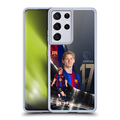 FC Barcelona 2026/27 First Team Anthony Gordon Soft Gel Case for Samsung Galaxy S21 Ultra 5G & MagSafe