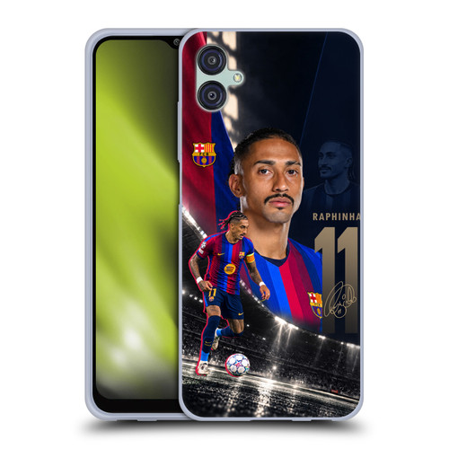FC Barcelona 2026/27 First Team Raphinha Soft Gel Case for Samsung Galaxy M04 5G / A04e