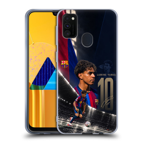 FC Barcelona 2026/27 First Team Lamine Yamal Soft Gel Case for Samsung Galaxy M30s (2019)/M21 (2020)