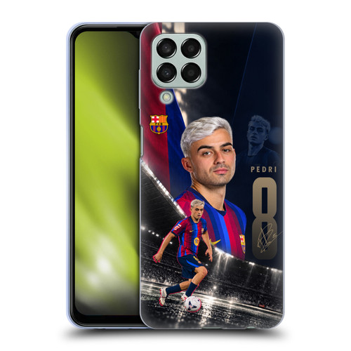 FC Barcelona 2026/27 First Team Pedri Soft Gel Case for Samsung Galaxy M33 (2022)