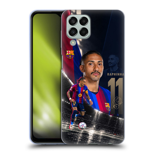 FC Barcelona 2026/27 First Team Raphinha Soft Gel Case for Samsung Galaxy M33 (2022)