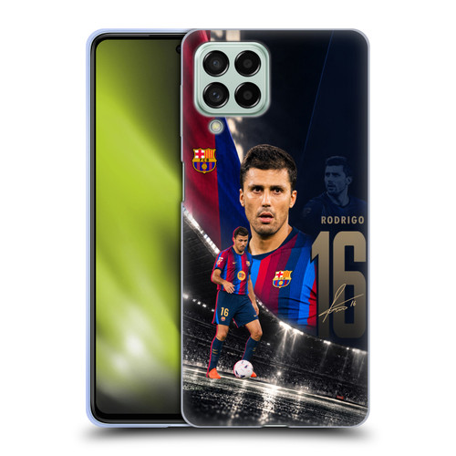 FC Barcelona 2026/27 First Team Rodri Soft Gel Case for Samsung Galaxy M53 (2022)
