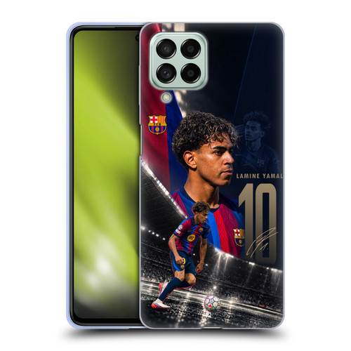 FC Barcelona 2026/27 First Team Lamine Yamal Soft Gel Case for Samsung Galaxy M53 (2022)