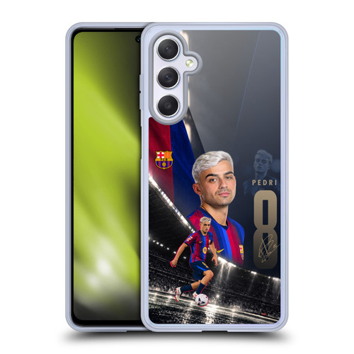 FC Barcelona 2026/27 First Team Pedri Soft Gel Case for Samsung Galaxy M54 5G