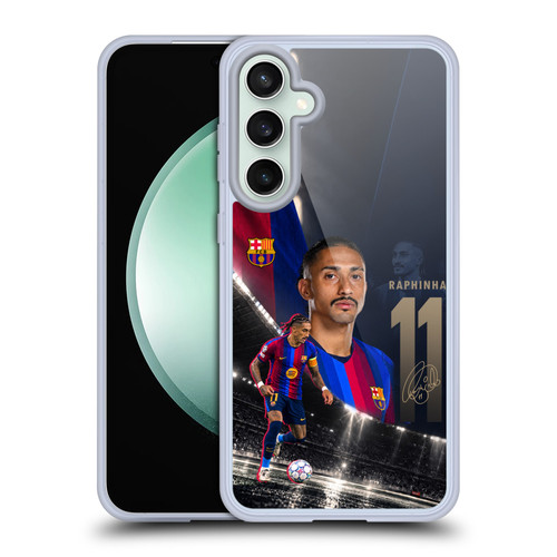 FC Barcelona 2026/27 First Team Raphinha Soft Gel Case for Samsung Galaxy S23 FE 5G & MagSafe