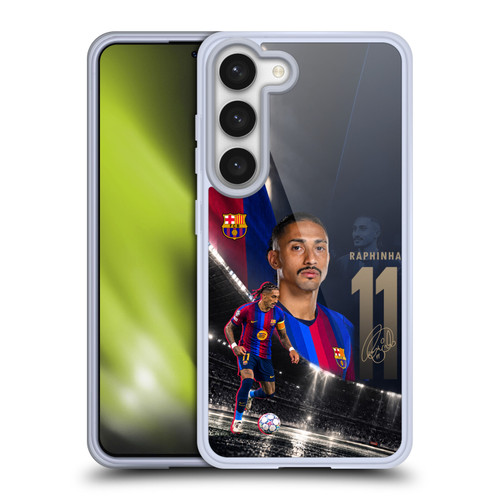 FC Barcelona 2026/27 First Team Raphinha Soft Gel Case for Samsung Galaxy S23 5G & MagSafe