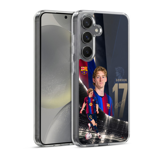 FC Barcelona 2026/27 First Team Anthony Gordon Soft Gel Case for Samsung Galaxy S24 5G & MagSafe