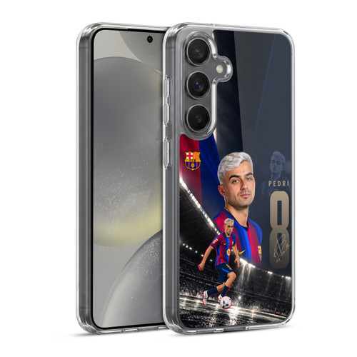 FC Barcelona 2026/27 First Team Pedri Soft Gel Case for Samsung Galaxy S24 5G & MagSafe