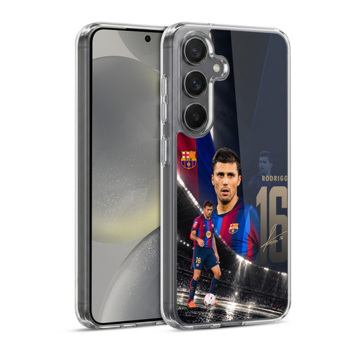 FC Barcelona 2026/27 First Team Rodri Soft Gel Case for Samsung Galaxy S24 5G & MagSafe