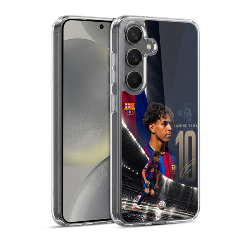 FC Barcelona 2026/27 First Team Lamine Yamal Soft Gel Case for Samsung Galaxy S24 5G & MagSafe
