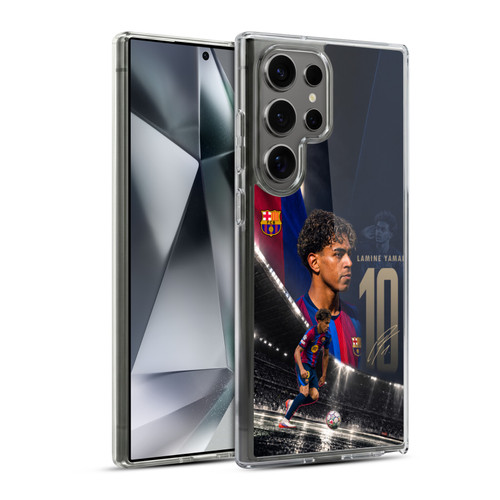 FC Barcelona 2026/27 First Team Lamine Yamal Soft Gel Case for Samsung Galaxy S24 Ultra 5G & MagSafe