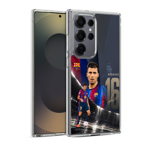 FC Barcelona 2026/27 First Team Rodri Soft Gel Case for Samsung Galaxy S25 Ultra & MagSafe