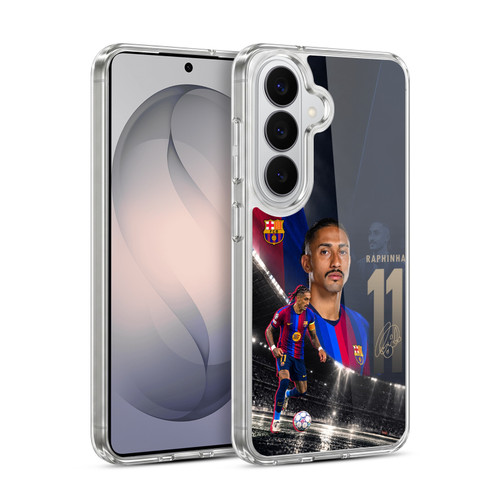 FC Barcelona 2026/27 First Team Raphinha Soft Gel Case for Samsung Galaxy S26