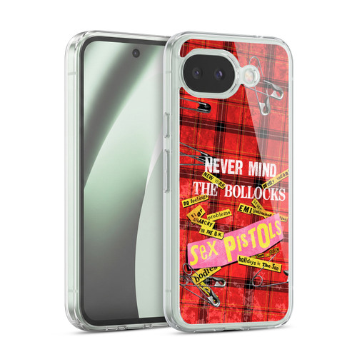 Sex Pistols Band Art Tartan Print Song Art Soft Gel Case for Google Pixel 10a